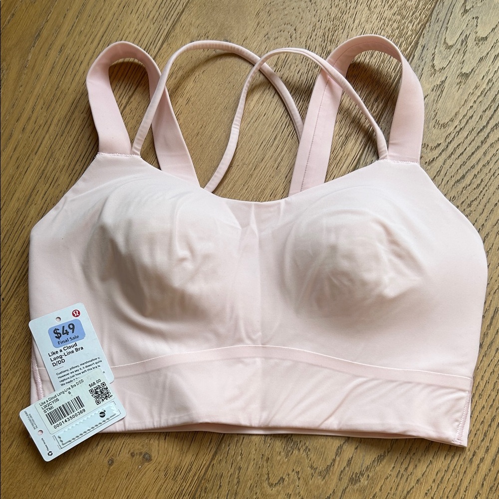 Never Worn - Lululemon Like a Cloud Longline Bra D/DD